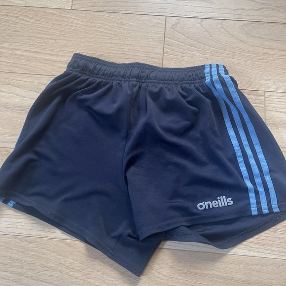 Women's Blue and Navy Shorts - Picture 1 of 2